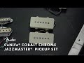 CuNiFe Cobalt Chrome Jazzmaster Pickup Set | Fender