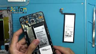 SAMSUNG NOTE 5 BATTERY REPLACEMENT / TUTORIAL CARA TUKAR BATERI SAMSUNG NOTE 5