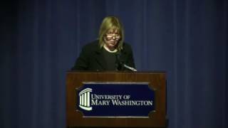 Susan Cheever at University of Mary Washington