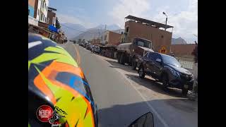 MOTO AVENTURA, Rodando desde la ciudad de Lima hacia Huaraz...