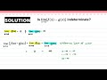 indeterminate forms u0026 l hospital s rule 9 is this limit indeterminate