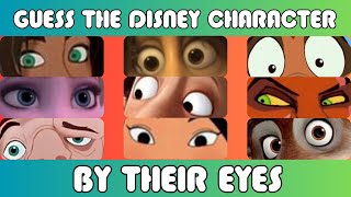 GUESS THE  DISNEY CHARACTER BY THEIR EYES - DISNEY QUIZ CHALLENGE 2023