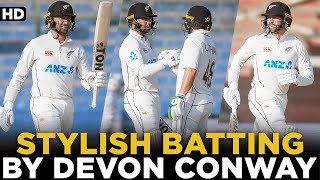 Stylish Batting By Devon Conway | Pakistan vs New Zealand | 1st Test Day 2 | PCB | MZ2L