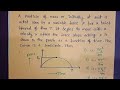 a particle of mass m initially at rest is acted upon by a variable force F for a brief interval