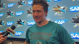 Toffoli Talks Celebrini's Pass, How Sharks Can Improve