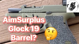 Part 1 PSA Dagger Compact Philosophy of Use Update/ Aim Surplus Performance Glock 19  Barrel Review