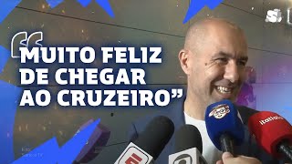 AS PRIMEIRAS PALAVRAS DE LEONARDO JARDIM COMO TÉCNICO DO CRUZEIRO