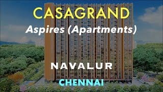 Navalur Apartments For Sale  | Casagrand Aspires  | Chennai Flats | 2/3 BHK  | 39 Lacs Onwards