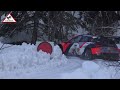 thierry neuville u0026 adrien fourmaux with snow hyundai i20 n rally1 passats de canto