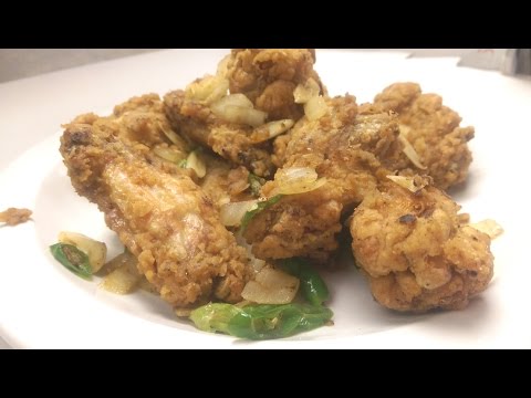 How to make Salt and pepper chicken wings (pro.) How to make Salt and pepper chicken wings (pro.)