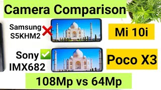 Mi 10i vs poco x3 camera comparison 108mp vs 64mp which is best to buy