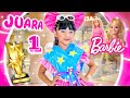 BARBIE SAMANTHA JUARA 1 FASHION SHOW PAKAI BAJU BUATAN MAMA LOMBA JADI BARBIE SEHARIAN DI MALL JOGJA