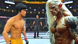 PS5 Pro| Bruce Lee vs. Big Forest Pixy (EA Sports UFC 4)