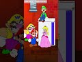 the mario bros characters must guess the princess 👸 @popistories animation supermario shorts