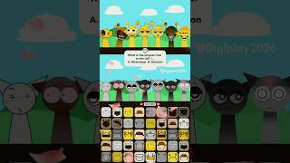 Don't Answer Wrong or Sprunki Turns CORRUPTED! 💀#shorts #short