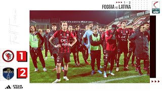 FOGGIA - LATINA 1 a 2: gli highlights