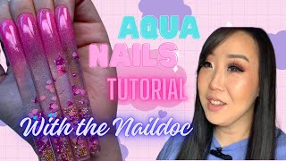 Aqua Nails Tutorial: Create Stunning Water-Inspired Nails! 💅🏼💦