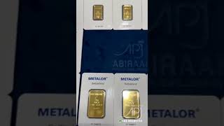 Invest in Pure Gold Bars at APJ Abiraame Jewellers - Your Trusted Source for Quality and Value!