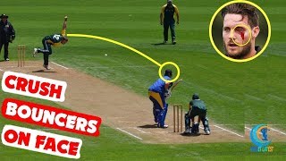 Top 10 dangrous bouncer on face bastmans in cricket history: