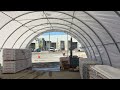 can industrial interior 30x65x15 premium storage building