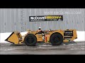 mcdowell equipment atlas copco st2d underground scooptram loader