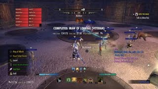 T\u0026E ESO: Veteran Maw of Lorkhaj Hard Mode, Rakkhat, Templar Healer 18/03/2019