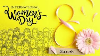 Women's day whatsapp status ||March 8||who is women? ||Let's colorup