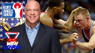Kurt Angle on if he'd ever COACH Olympic wrestlers