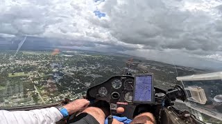 Shortened Glider Flight Due to Rain 24/8/3