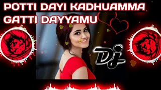 POTTI DAAYI KADHUAMMA GATTI DAYYAMU DJ SONG