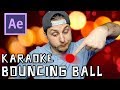 After Effects Tutorial - Karaoke Bouncing Ball