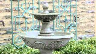 Campania International Acanthus Two Tiered Fountain