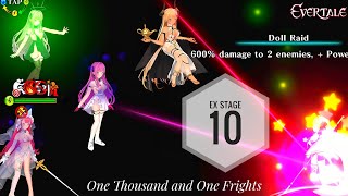 How To Beat EX Stage 10 - One Thousand and One Frights [Evertale]