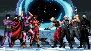 [KOF Mugen] Joe Higashi Team vs Adel Bernstein Team