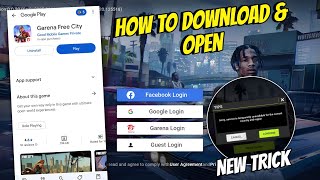 how to download \u0026 open Garena Free City | garena free city game kaise download karen | free city