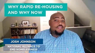 HOMELESSNESS RESPONSE: why Rapid Re-Housing and why now