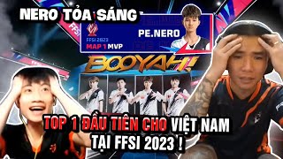 FREE FIRE | NERO TỎA SÁNG MANG TOP 1 ĐẦU TIÊN VỀ CHO VIỆT NAM TẠI FFSI 2023 !