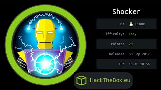 HackTheBox - Shocker | Noob To OSCP Episode #4