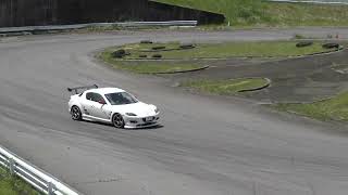 240511キョウセイMIジムカーナ練習会 1126 RX8白MI