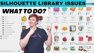 Silhouette Library \u0026 Account Issues: What to Do? | Recommendations from Silhouette Secrets+