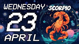 SCORPIO ♏︎ YOU'LL FALL OFF YOUR CHAIR WITH THIS🪑 ❤️ Horoscope for Today April 23, 2025