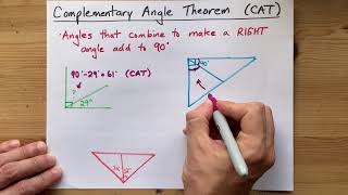 Complementary Angle Theorem (CAT)