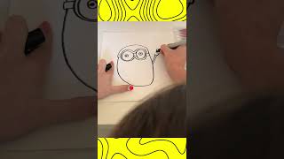 How to Draw Bob From Minions #drawing #createmore #elise #ooly