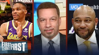 Lakers HC Darvin Ham says Russell Westbrook 'has a ton left in the tank' | NBA | FIRST THINGS FIRST