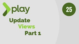 Play Framework Tutorial # 25 | Update Views Part 1