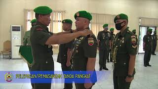 SERAH TERIMA JABATAN KOMANDAN KODIM 0303/BKLS JAJARAN KOREM 031/WB