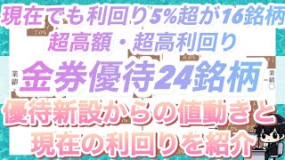 【最高12万円分】1万円以上の優待or総合利回り5%以上のQUOカードやデジタルギフト株主優待銘柄。2:22〜一覧表あり