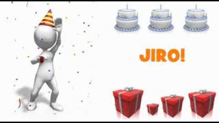 HAPPY BIRTHDAY JIRO!