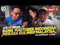 🇮🇩🇲🇾 Jujur! YouTuber Indonesia Pertama Kali Cuba Makanan Sarawak, Malaysia | Sony FDR-X3000