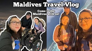 Come Travel To The Maldives With Us! UAE 🇦🇪 to Maldives 🇲🇻 | DDFam Travels